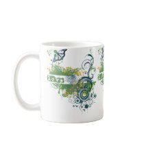 Yoga Speak : Green Love Chakra mugs by yogaspeak Yoga Speak : Green Love Chakra mugs