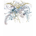 Yoga Speak : Om in Chaos t-shirts