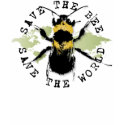 Yoga Speak : Save the Bee ... Save the World! t-shirts