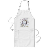 Yoga Speak : Swirling Om Design aprons by yogaspeak Yoga Speak : Swirling Om Design aprons