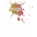 Yoga Speak : Yoga Paint Splatter t-shirts