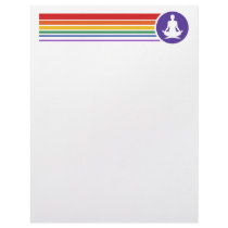 Yoga Stationery Personalized Letterhead