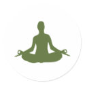 Yoga stickers by Thinkdifferent Yoga stickers