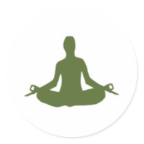 Yoga stickers by Thinkdifferent Yoga stickers
