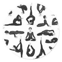 Yoga Sticker
