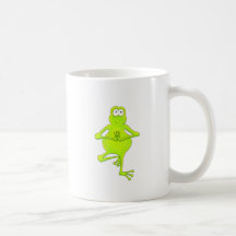 Yoga Tree Frog Mug