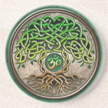Yoga Tree of Life Coaster