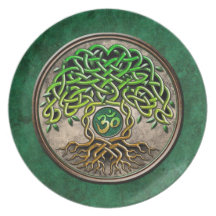 Yoga Tree of Life Plates
