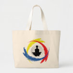 Yoga Tricolor Emblem Tote Bag