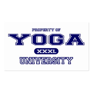 Yoga University profilecard