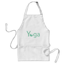Yoga with Yin Yang aprons