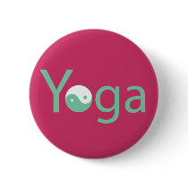 Yoga with Yin Yang Button