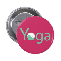 Yoga with Yin Yang buttons