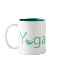 Yoga with Yin Yang Coffee Mugs