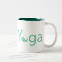 Yoga with Yin Yang mugs