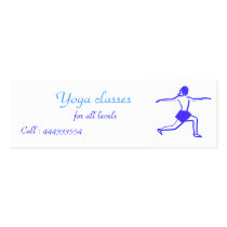 yoga woman business cards by almawad yoga woman business cards