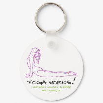 Yoga Works! 2009 Keychain
