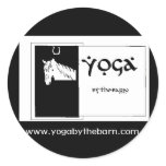 YOGAbytheBarn sticker
