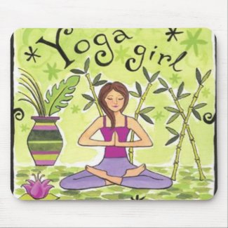YogaGirl mousepad