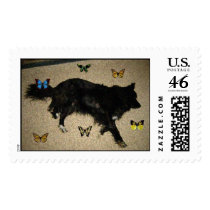 Yogi and the Butterflies postage