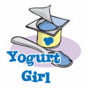 Yogurt Girl blueberry yogurt photo sculptures