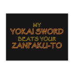 Yokai Sword vs Zanpak-to Postcards