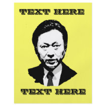 Yokio Hatoyama flyers by Politicaltshirts Yokio Hatoyama flyers