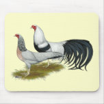 Yokohama:  Silver Duckwing Pair Mousepads