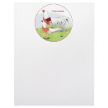 Yokohamas:  Red-shoulder Pair Personalized Letterhead