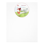 Yokohamas:  Red-shoulder Pair Personalized Letterhead