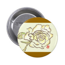 Yokosflower2 Pinback Buttons