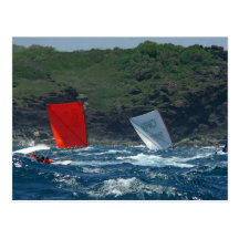 Yoles Rondes - Martinique, FWI Post Card