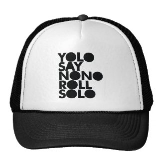 YOLO Roll Solo Filled Mesh Hats
