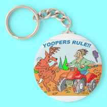 Yoopers Rule keychains