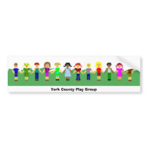 York County Play Group 4 bumper stickers by YCPGBPE York County Play Group 4 bumper stickers