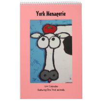 York Menagerie Calendar 2010