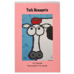 York Menagerie Calendar 2010