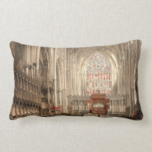 York Minster, York, Yorkshire, England Throw Pillows