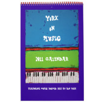 York on Music, 2011 calendar