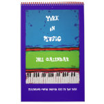 York on Music, 2011 calendar