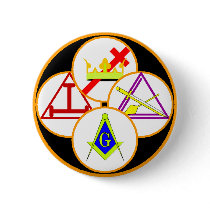 York Rite Mason buttons