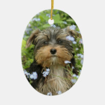 York Terrier Dog Ornament