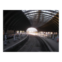York Train Station, England - Poster posters