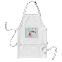 Yorkie Boudoir Aprons