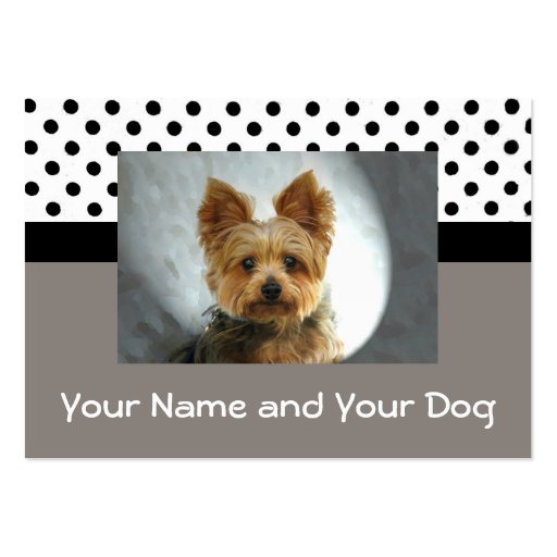 Yorkie Business Card (front side)