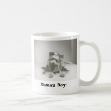 Yorkie Coffee Cup- Mama's Boy Coffee Mug