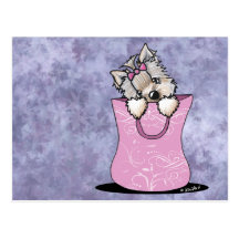 Yorkie Cuteness Postcards
