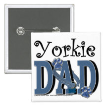 Yorkie DAD Buttons
