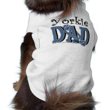 Yorkie DAD Doggie Tee