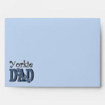 Yorkie DAD Envelope